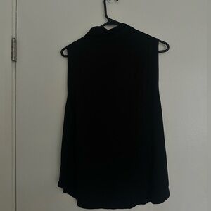Babaton Stretchy Black Turtleneck Tank